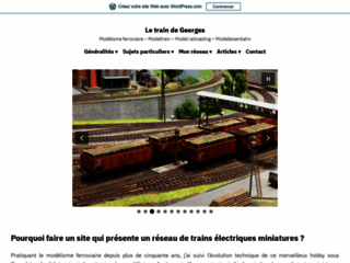 Le train de Georges Modélisme ferroviaire – Modeltrein; Model railroading Modelleisenbahn