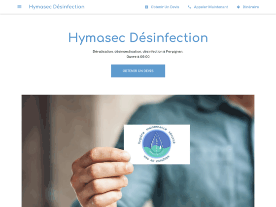 Hymasec Désinfection