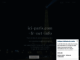 ICI-PARIS.COM +fr +net +info sont à vendre en un seul lot