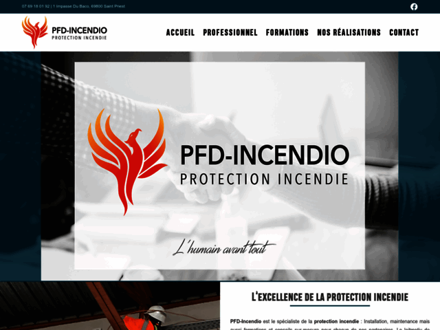 Protection incendie - PFD Incendio