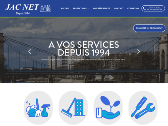 Jac-Net : entreprise de nettoyage professionnel