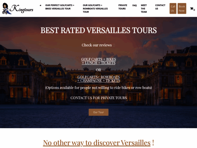 Visite du Château de Versailles à pied & en vélo