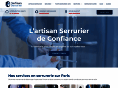 L'artisan Serrurier, l'expert serrurier sur Paris