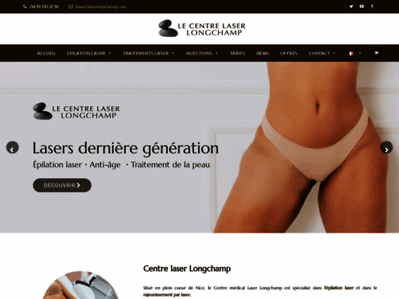 Longchamp : votre centre médical laser situé à Nice