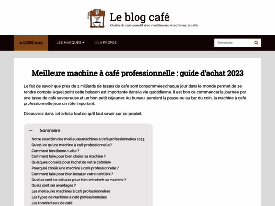 Guide d’achat des meilleures machines à café professionnelles 2023 