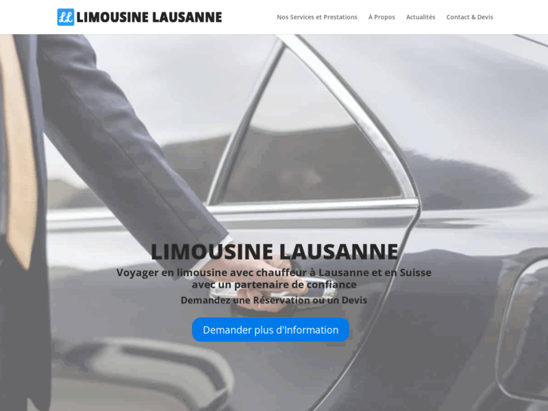 Limousine Lausanne - Service de Limousine avec Chauffeur Privé