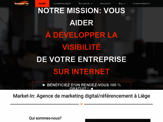 Agence de marketing digital à Liège: Market-In