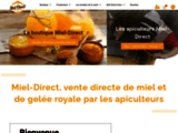 Vente de miels et de gelée royale, en direct producteurs - Miel-Direct