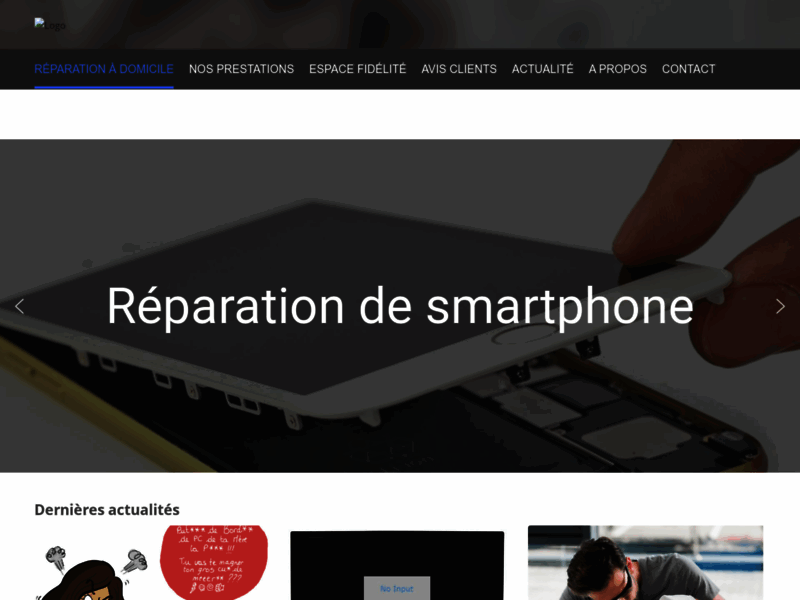 Réparation d'ordinateur, smartphone et tablette à Domicile