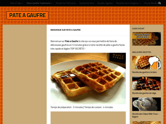 Pate a Gaufre