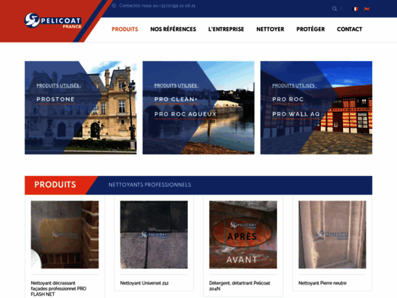 Pelicoat France, vente de produits de nettoyage et rénovation