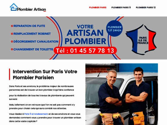 Détails : Votre Plombier Paris 11