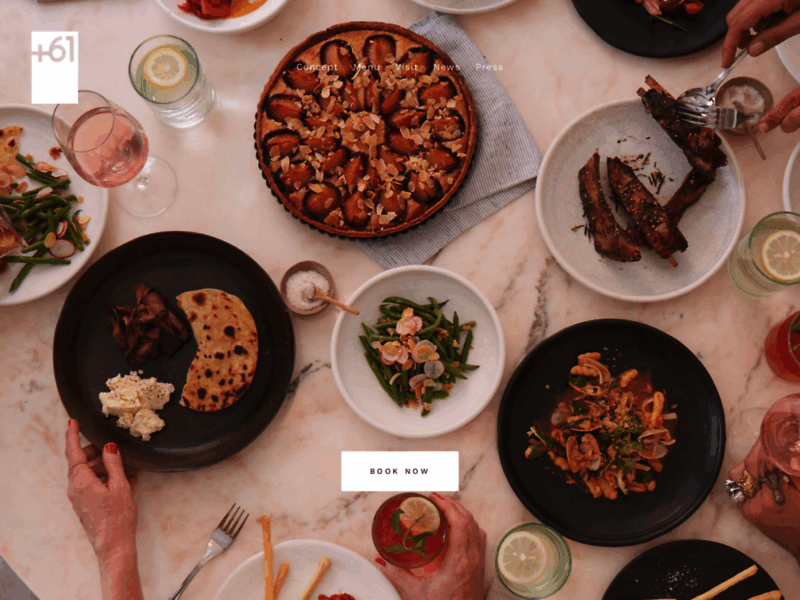 Site screenshot : Top Restaurants Marrakech