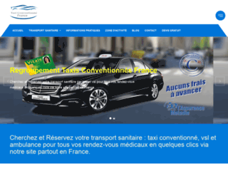 Miniature du site : Taxis Conventionnés Essonne 91