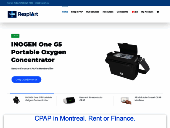 Votre expert en CPAP à Montréal 