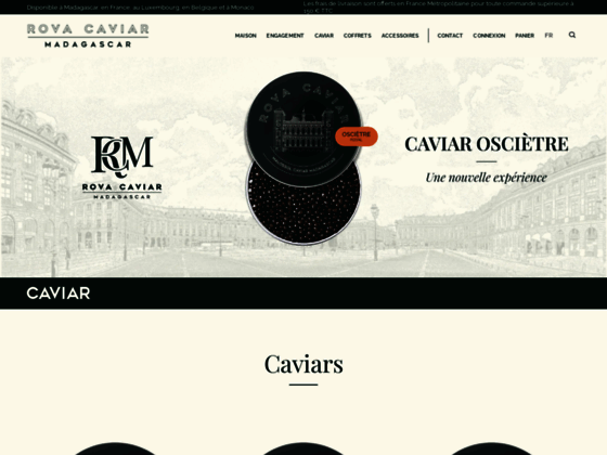 Rova Caviar, le caviar de Madagascar