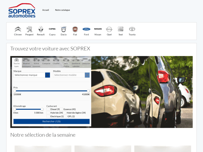 SOPREX, le spécialiste de l'export de véhicules