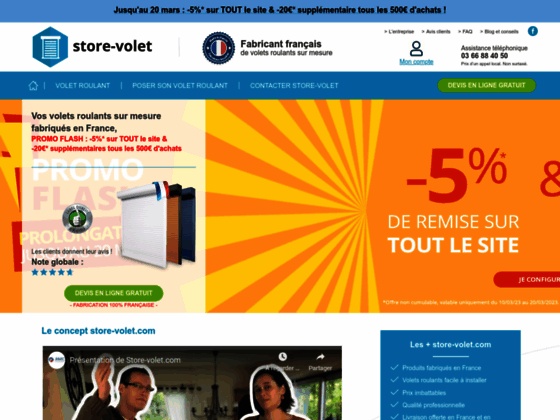 Détails : Store-volet.com