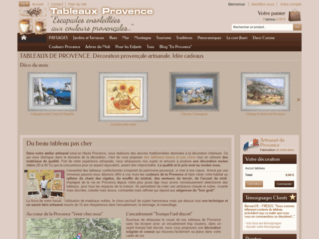 Atelier Artus - Tableaux Provence