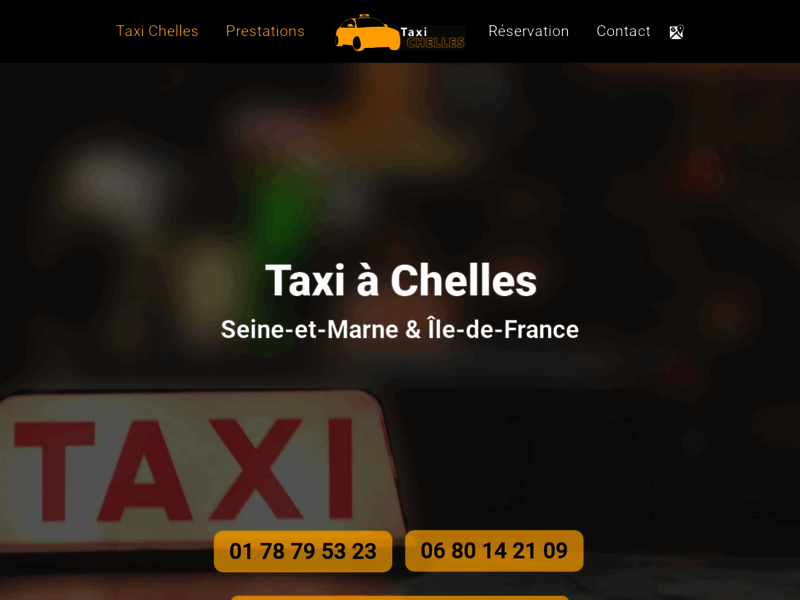 Taxi Chelles Seine-et-Marne transport conventionné