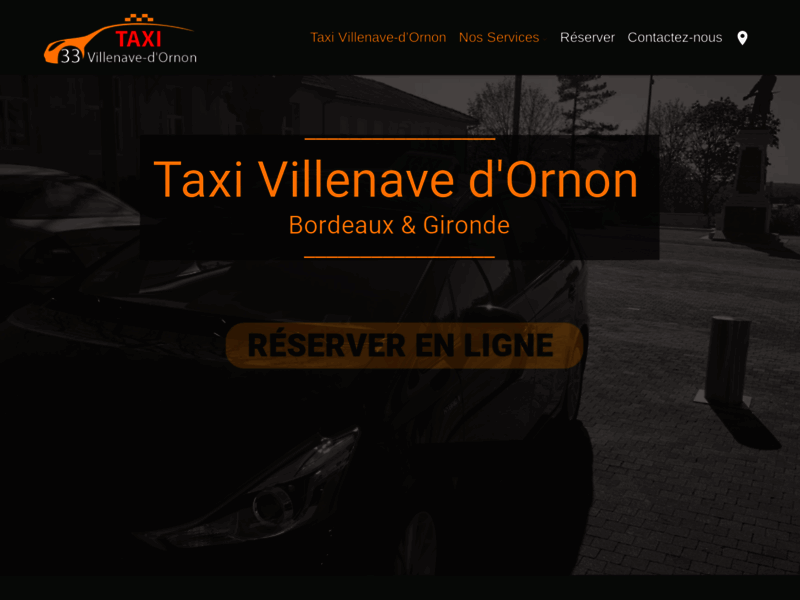 Taxi Villenave-d'Ornon Réserver chauffeur