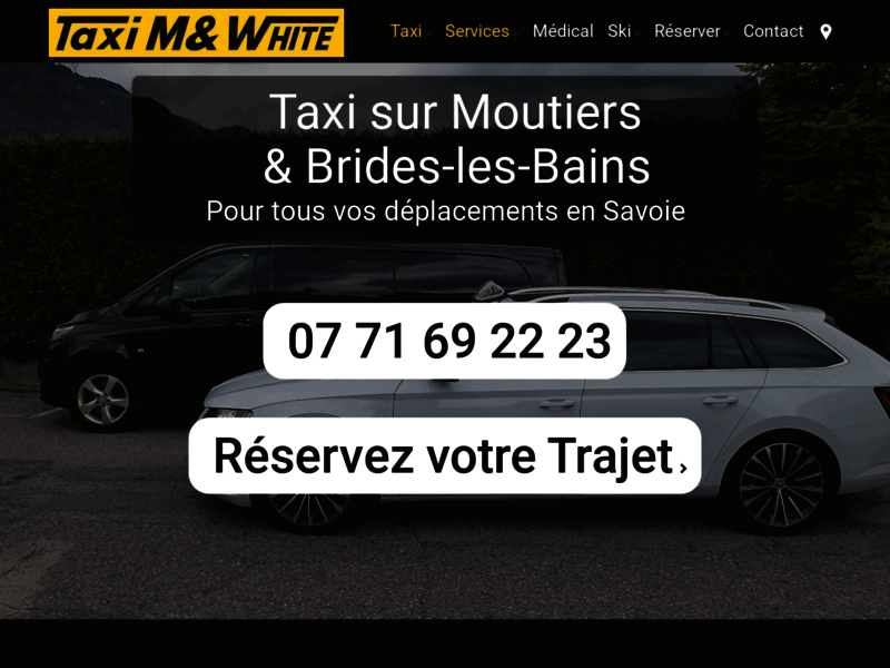 Taxi Moutiers - Transport taxi conventionné Savoie