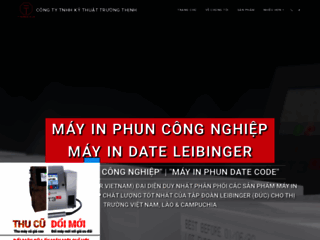 Website's thumnail : MÁY IN PHUN CÔNG NGHIỆP - IN PHUN DATE - LEIBINGER