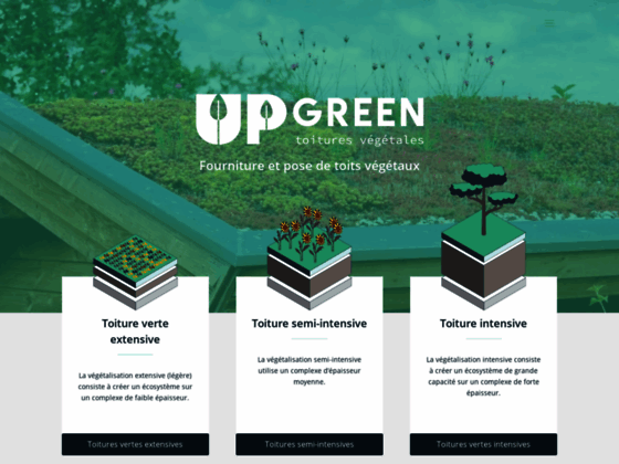 UpGreen : toitures végétales