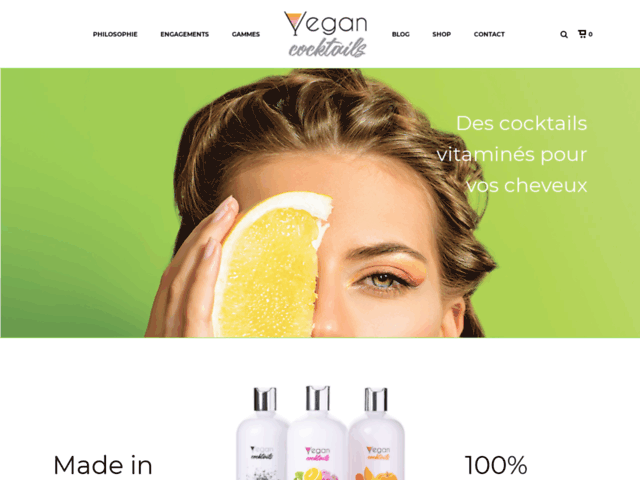 Shampooings vegan et soins naturels pour cheveux - Vegan Cocktails