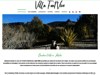 Miniature du site : Villa Font Vive