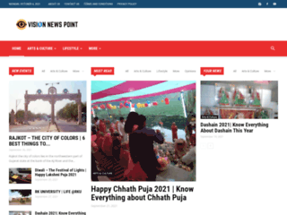 Website's thumnail : Vision News Point