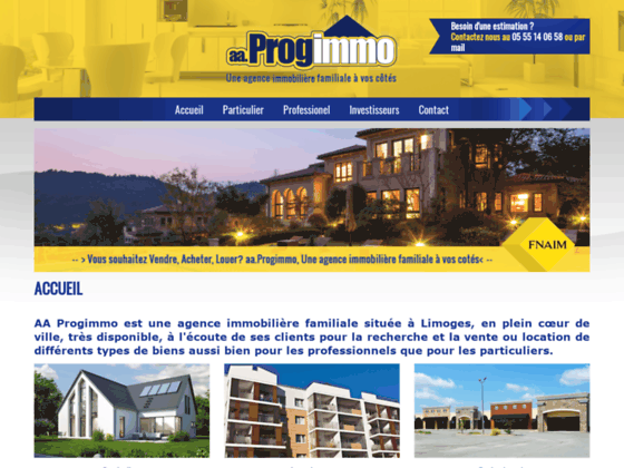 Agence immobilière aaProgimmo Limoges