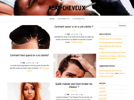 Blog et actualités sur la greffe de cheveux  - ABAC-Cheveux