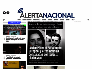 Website's thumnail : Alerta Nacional