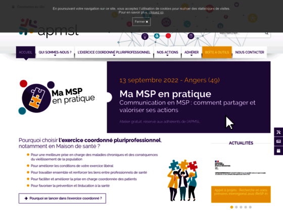 APMSL : Association pour le regroupement en équipes de santé