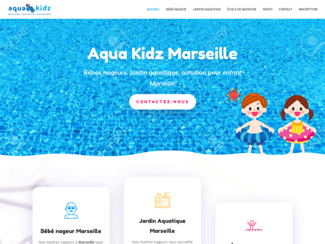 Bébé nageur Marseille - Ecole natation | Aquakidz