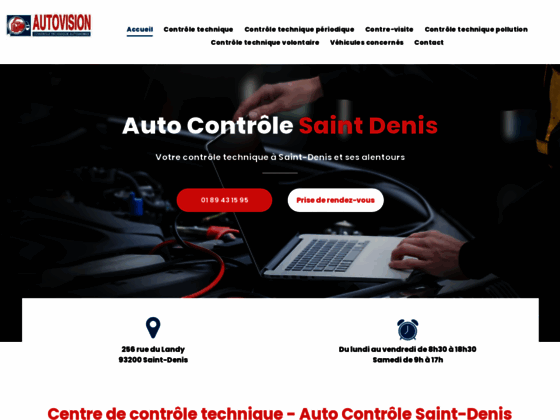 Centre de contrôle technique Autovision à Saint-Denis