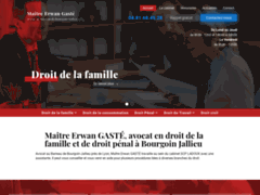 Avocat Bourgoin-Jallieu – Droit de la famille, pénal-Me Erwan Gasté