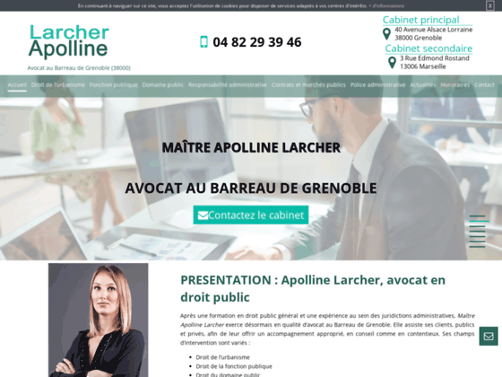 Apolline Larcher avocat