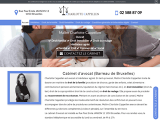 Avocat mediateur à Bruxelles - Maître Charlotte Cappellen