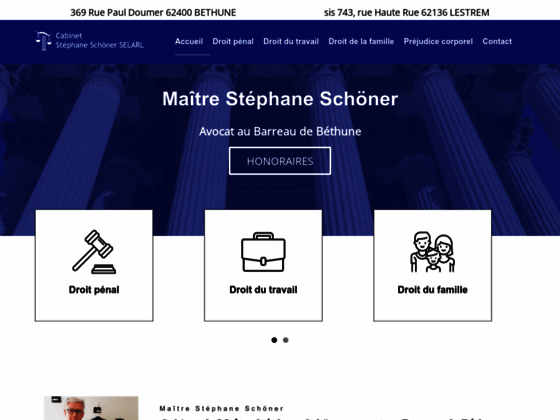 Maître Stéphane Schöner, avocat en divorce à Béthune