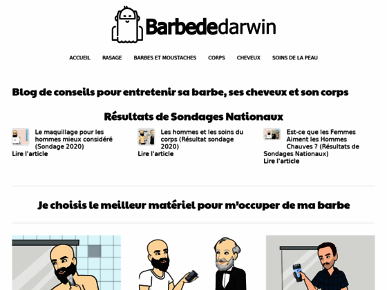 Barbe De Darwin - Blog barbe et rasage