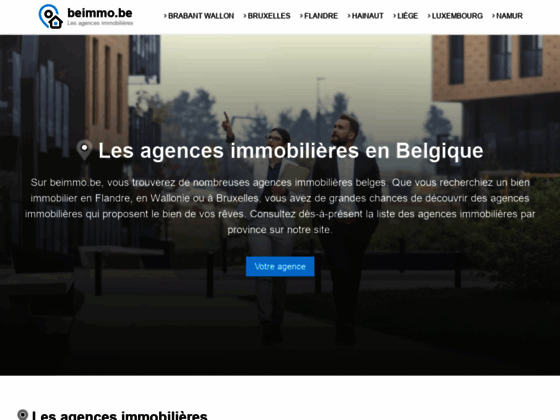 Beimmo agences immobilières en Belgique