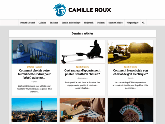 Consultez le blog Camille Roux