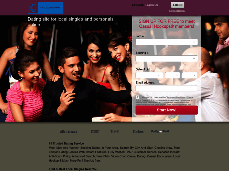 Site screenshot : Free Dating Flirt Chat Meetup Hookup Site For Loca