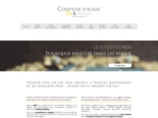 Comptoir d'Achat Or et Argent : achat bijoux occasion Nantes