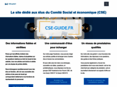 Cse guide: premier guide dédié aux élus du CSE