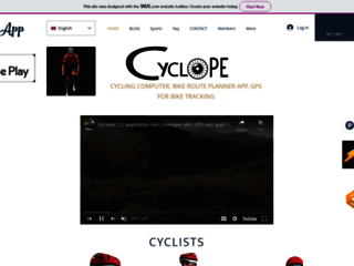 Cyclope bike app on android