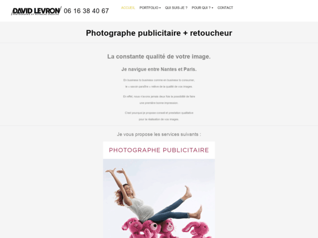 David Levron, photographe professionnel à Nantes