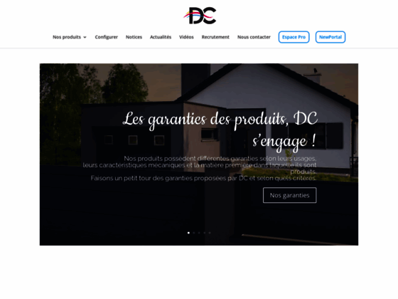 DC, fabricant français de solutions pour votre habitat